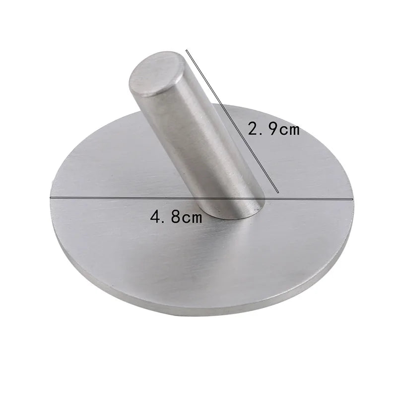 1Pcs Stainless Steel Silver Bathroom Hardware Set Towel Rack Toilet Paper Holder Towel Bar Hook Bathroom Accessories
