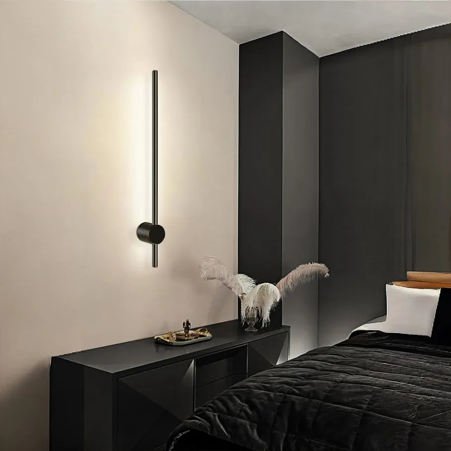 2/1 PCS Modern Led Wall Lamp 350° Touch Switch Long Wall Light For Home Living Room Sofa Background Wall Sconce Lighting Fixture