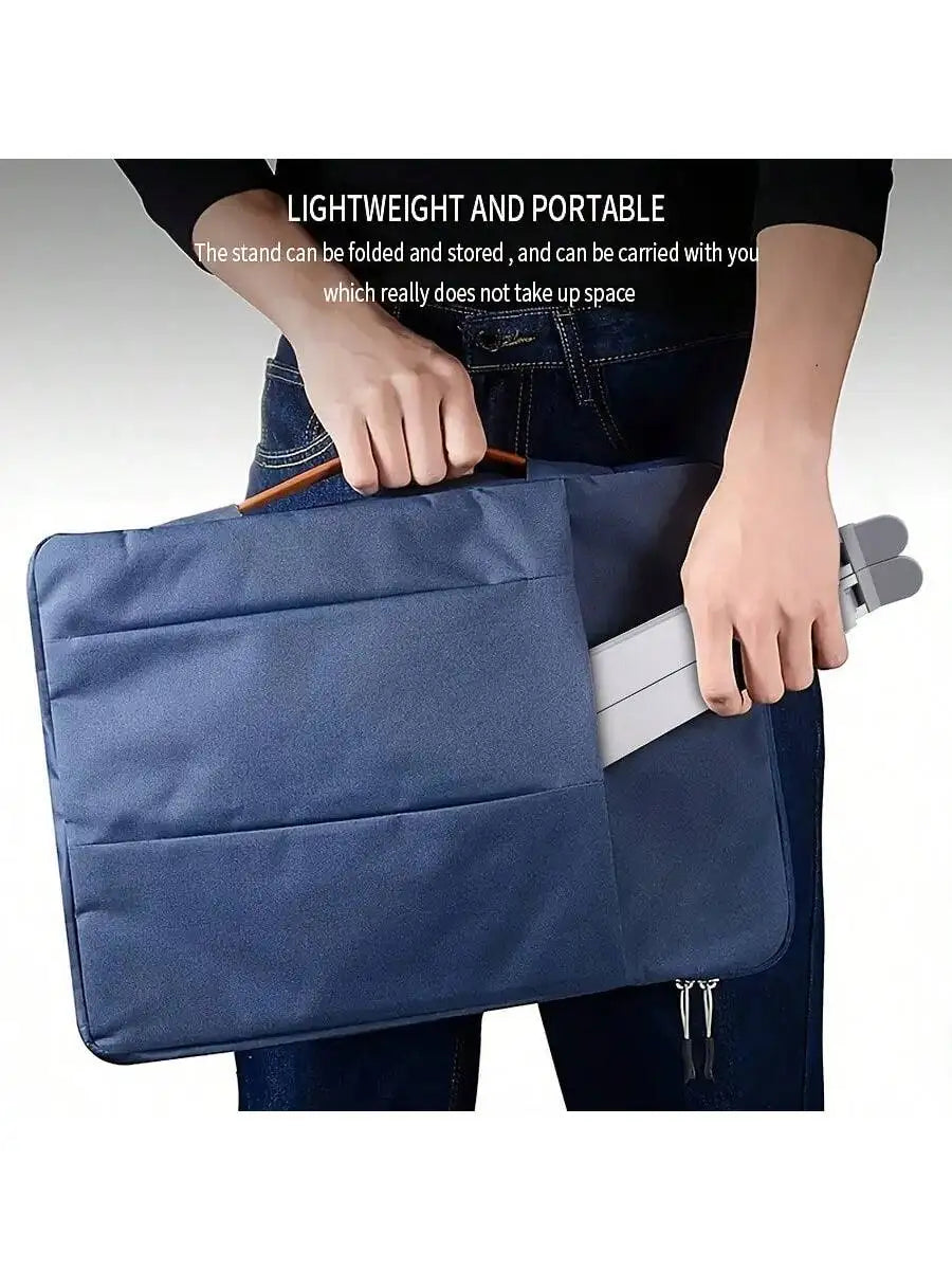 Portable laptop stand aluminum alloy foldable stand suitable for foldable PC, tablet, laptop stand, desktop laptop