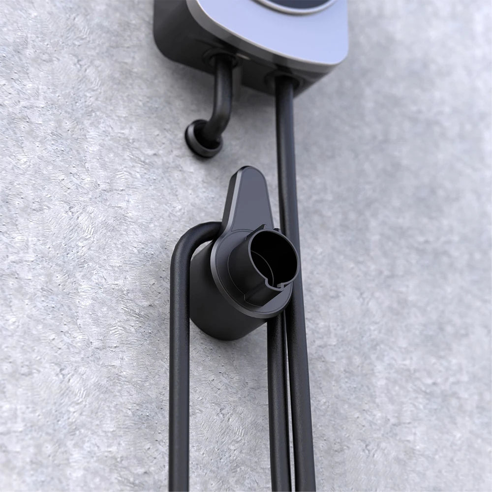 Socket For Electric Car Vehicle Charging Organizer Socket Type2 Type1 EV Charger Cable Holder Plug Holder Wall Mount Bracket