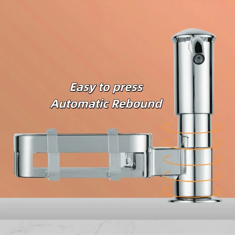 1pcs Kitchen Sink Soap Dispenser Extension Tube Detergent Pusher Hand Push Plastic Soap Dispenser for Sink Accessories