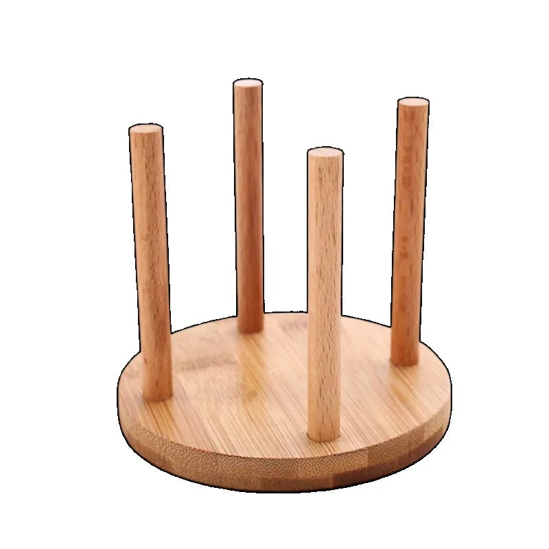 Disposable Paper Cup Storage Rack Wooden Guest Paper Cup Sorting Rack Embedded Cup Holder Household Cup Picker