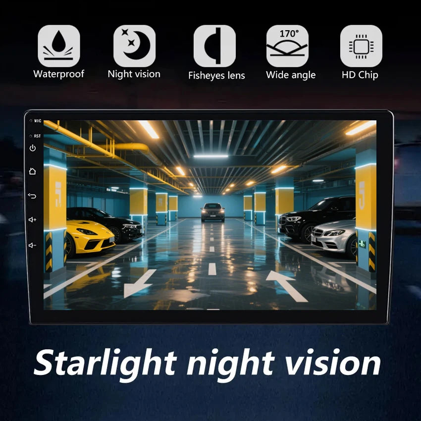 Car Reversing Camera For Smart Fortwo 451 For Four Smart ED Car HD Night Vision CVBS 1080P FishEye Vehicle Rear View Camera