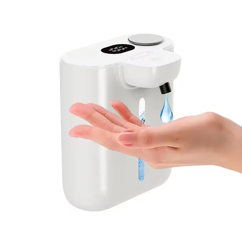 500ML Large Capacity HD Display 9-Gears Adjustable Foam/Liquid Control Automatic Sensor Soap Dispenser Portable Hand Wash Bottle