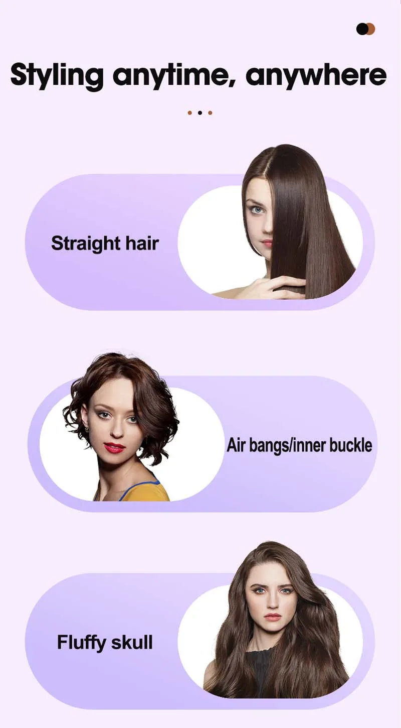 Straightening Brush One-Step Heated Straightener Lcd Digital Hot Comb For Smooth Anti Frizz Hair Electric Brush Straightener