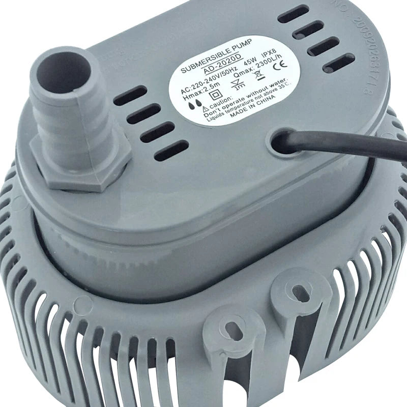 Submersible Pump 70W 220V Environmental Protection Air Conditioning Water Pump 45W 380V Cold Air Fan Water Pump