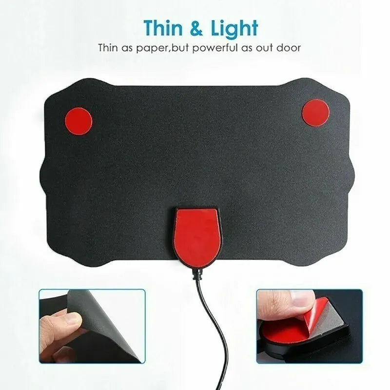 2025 New 4K Indoor Digital TV Antenna 4k HD HDTV Antena DVB-T/T2 DVBT2 Cable TV Antena 500Miles UHF VHF DTV Antennas Tv Aerial