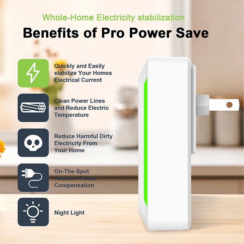 Electric Energy Saver Smart Power Saver Portable Electricity Saving Box US/EU Plug Socket Adapter For Cost Reducing Office Home