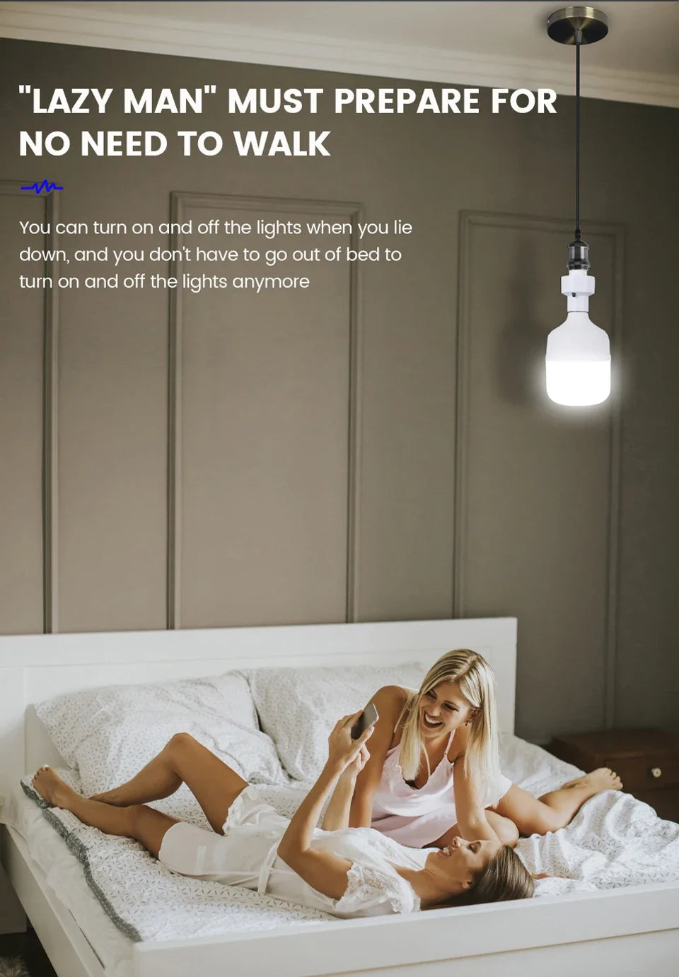 E27 Smart Lamp Holder Infrared Wireless Remote Control Timer Switch AC85-265V 220V 110V House Switch Baby Room Bedroom Switch