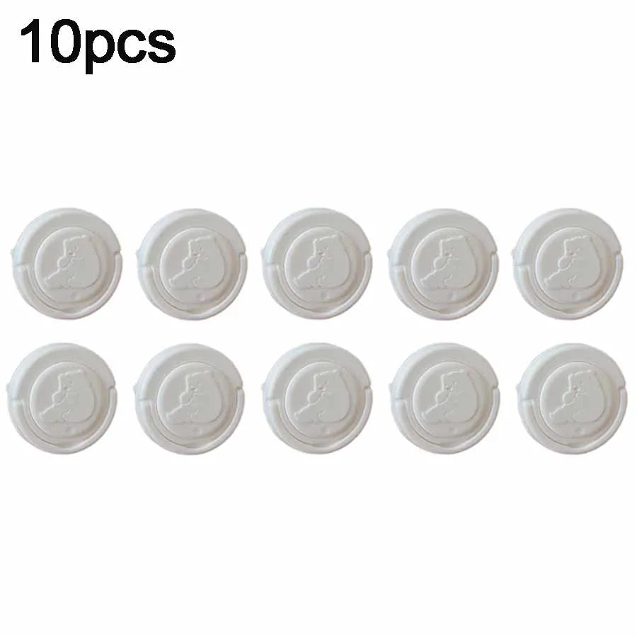 5/10pcs Baby Electrical Safety Socket Protective Cover European Standard Anti-electric Shock Socket Cover Baby Safe Protection