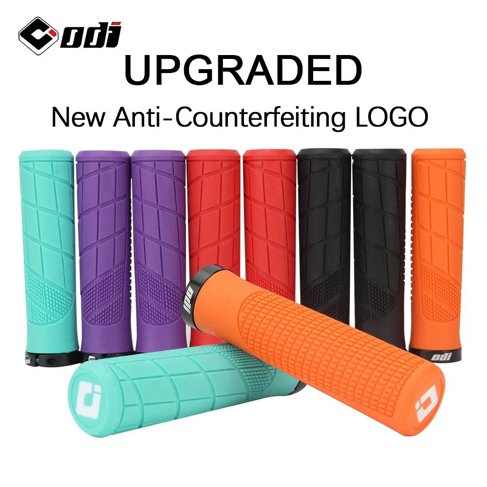 ODI Bicycle Grips Lock-on MTB Bike Handlebar Cover Anti-Slip Mountain Bike Folding Balance BMX DH Handle Grips Cycling Parts