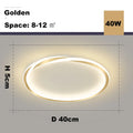 Modern LED Room Decoration Ring Ceiling Light Living Room Bedroom Dining Room Ceiling Lamp Indoor Lighting Decorative Lamps