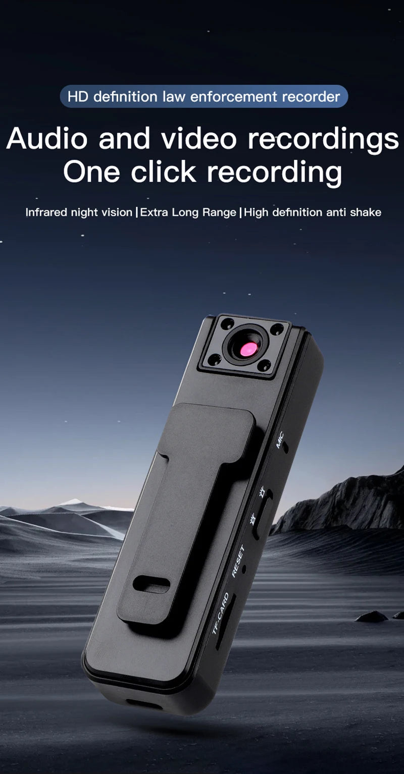 Mini Camera Night Vision HD 1080P Wireless Network Camera Digital Handheld Camera Outdoor Sports Camera Video Camcorder