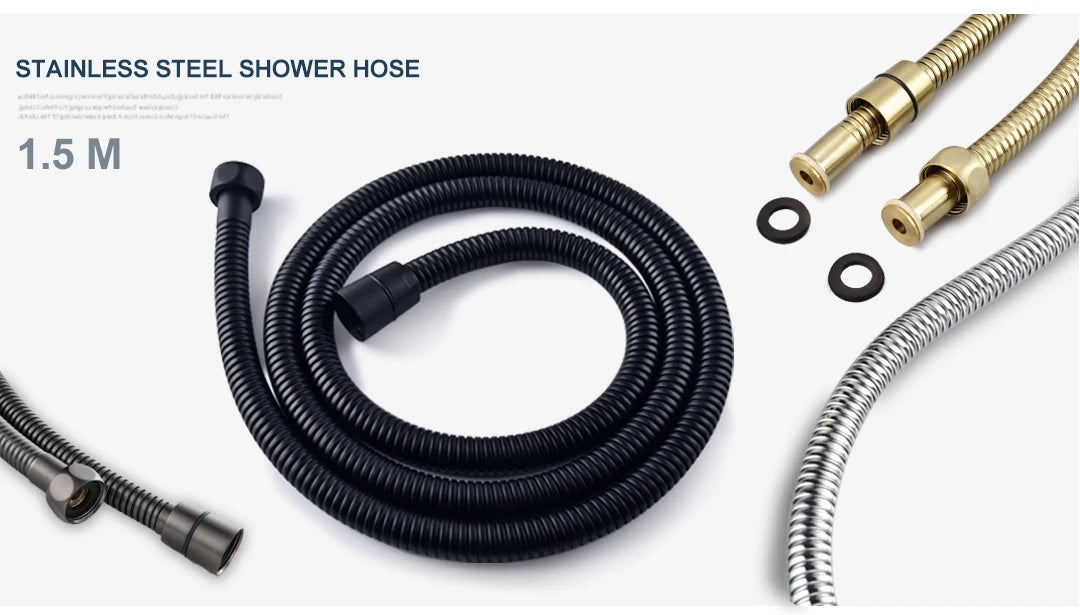 Brass Bidet Faucet 304Stainless Steel Portable Toilet Bidet Sprayer Set Toilet Faucet Hygienic Shower Hot Cold Water Shoer Head