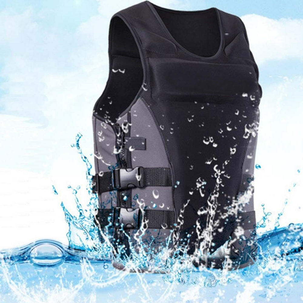 Adults Safety Premium Neoprene Surfing Diving Swimming Survival Vest Boating