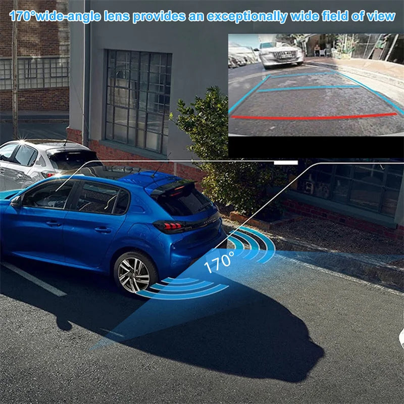 AHD 1920x1080P Car Rear View Camera 170° Fisheye Golden Lens Full HD Night Vision Vehicle Reversing Front Cameras B.H