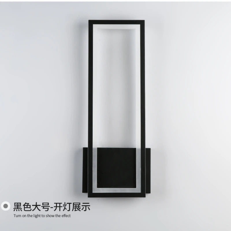 Modern Creative Wall Light LED Simple TV Background Wall Lights Bedroom Bedside Wall lamp Decorations Kitchen Indoor Lighting