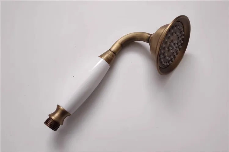 Bathroom Accessories Rose Gold Hand Shower Head High Pressure  Antique Water Output Antique Hand Shower Nozzle Water