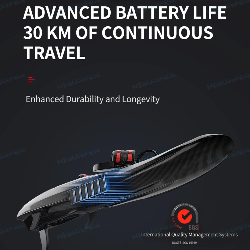 Hot Selling Factory Price Jetfly 02 Wireless Remote Control 68KM/H Full Carbon Fiber JF02 Electric Surfboard for Sea Sports