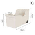Kitchen Sundries Storage Case with Wheels Seasoning Bottle Storage Container Kitchen Closet Organizer Make Up Organizer