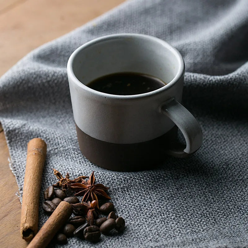Nordic Style Ceramic Mug Creative Tea Cup Water Cup Simple Home Use Drinking Cup Afternoon Tea Coffee Cup for Adults