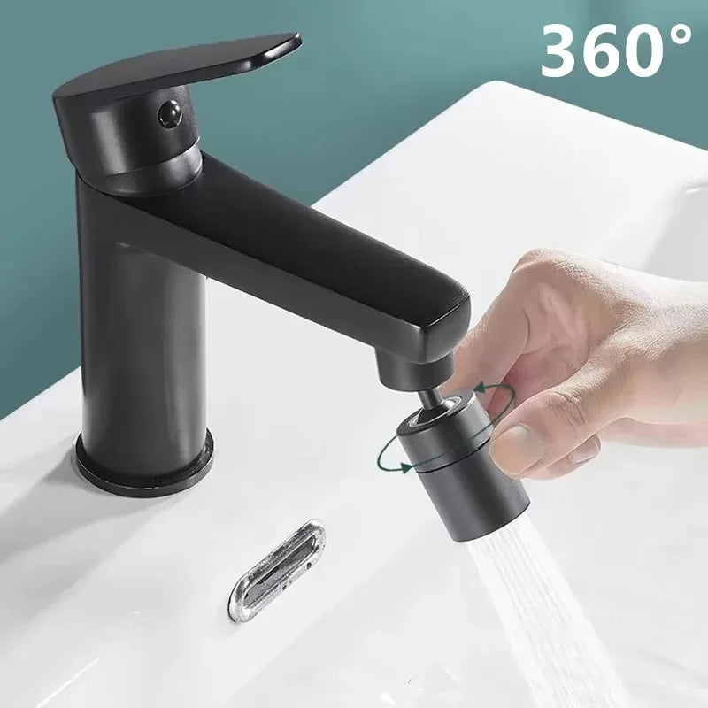 New 2 Mode Kitchen Faucet Spray Head Filter Adjustable 360° Rotary Splashback Tap Nozzle Bubbler Kitchen Sink Faucet Aerator