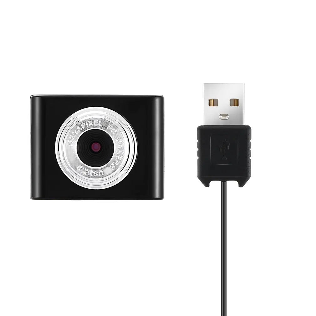 Hot HD Web Computer Camera 3 Million Pixels Mini Webcam with Microphone for Desktop Laptop USB Plug & Play for Video Calling