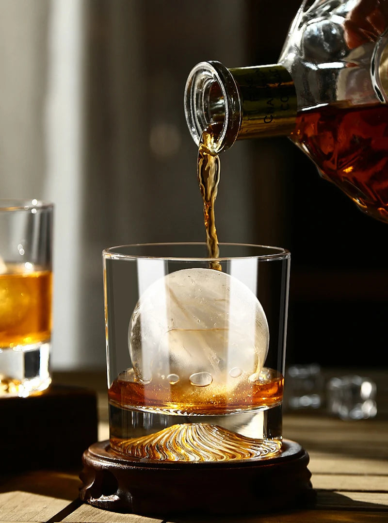 Whiskey Glasses, Scotch Whisky, Bourbon, Cocktails, RUM, Durable Whiskey Glasses