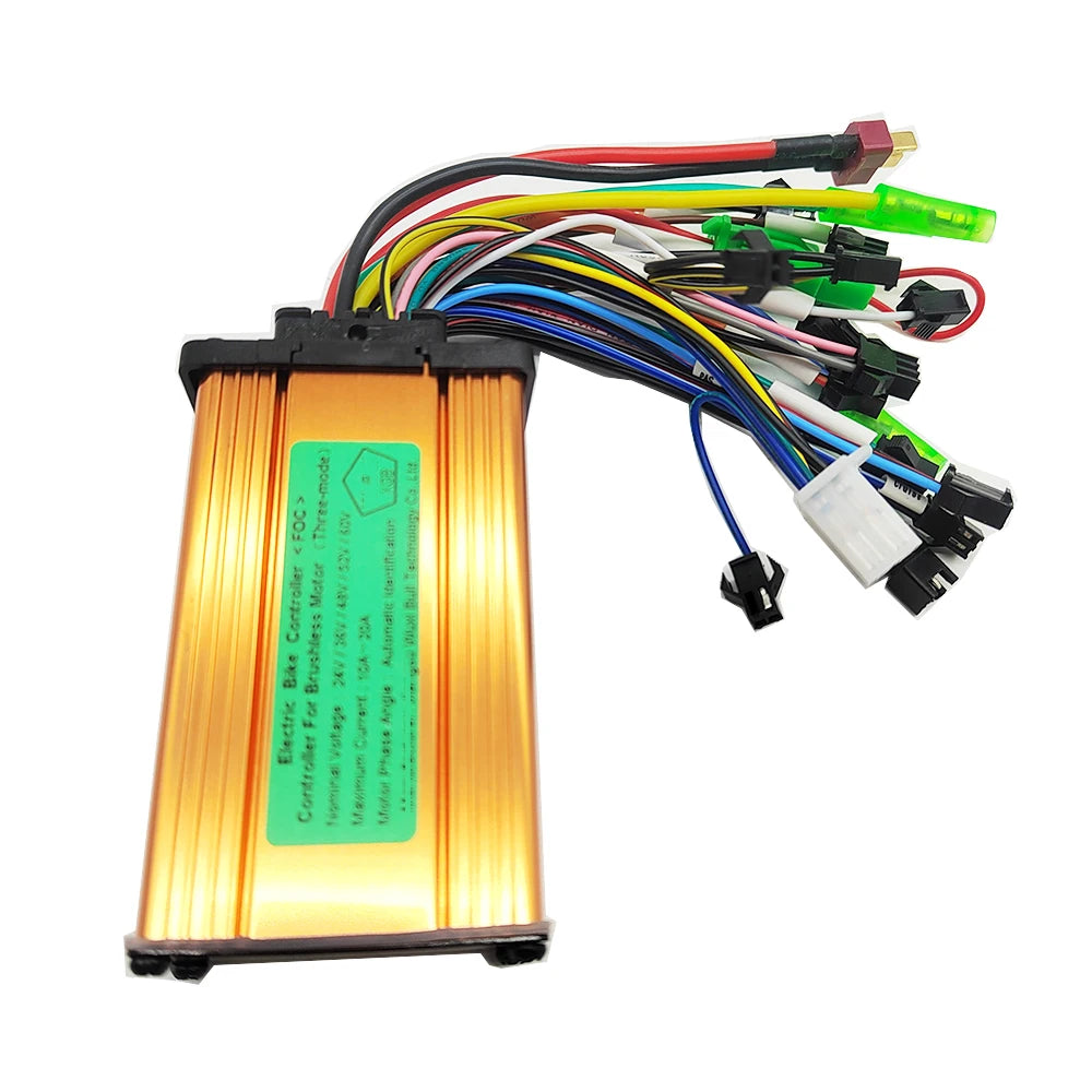 Electric Bike/Bicycle E-bike E-scooter Brushless Controller 24V 36V 48V 60V 250W 350W 10A 12A 13A 15A 18A 20A