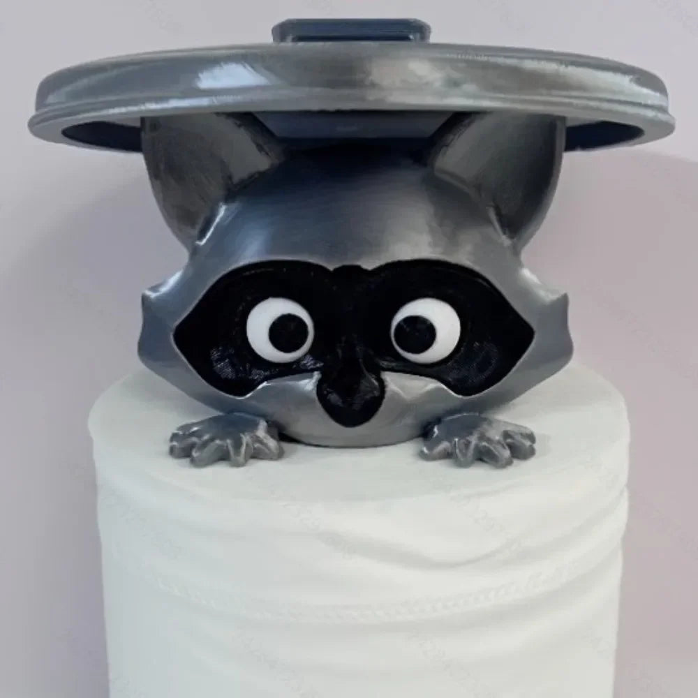 Resin Cat Toilet Paper Holder Wall Mounted Storage Dispenser Bathroom Paper Towel Dispenser Kitchen Tissue Dispenser