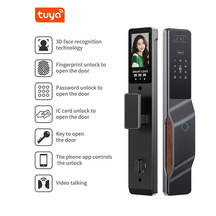 Fingerprint Lock Vein Recognition Intelligent Door Lock Intelligent Home Linkage Anti-theft Door Electronic Lock