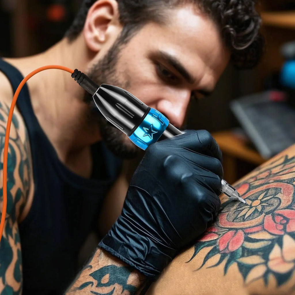 Rocket Motor Tattoo Pen Rotary Tattoo Machine Tattoo Cartridges Needles Gun Equipment For Semi Permanent Microblading Makeup