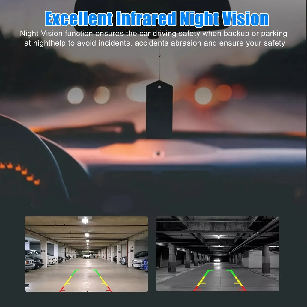 Car Backup Camera for Vehicles Universal Rear View Camera for Monitor Reversing Parking SUV Pickup Camper Tractor RV etc