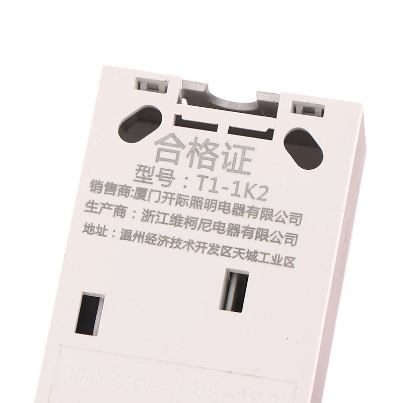 1 Gang 2 Way Surface Mount Switch Grey/White/Gold Panel Wall Light Switch Wire Hanging Installation Bedside On/Off Control Lamp