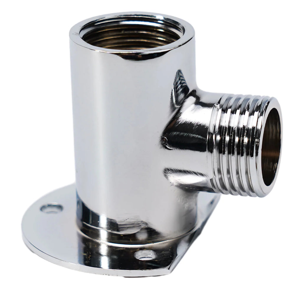 Stainless Steel Shower Arm Extension Arm Joint Shower Nozzle Bottom Hose Wall Mounted Shower Head Arm Bathroom Accessories