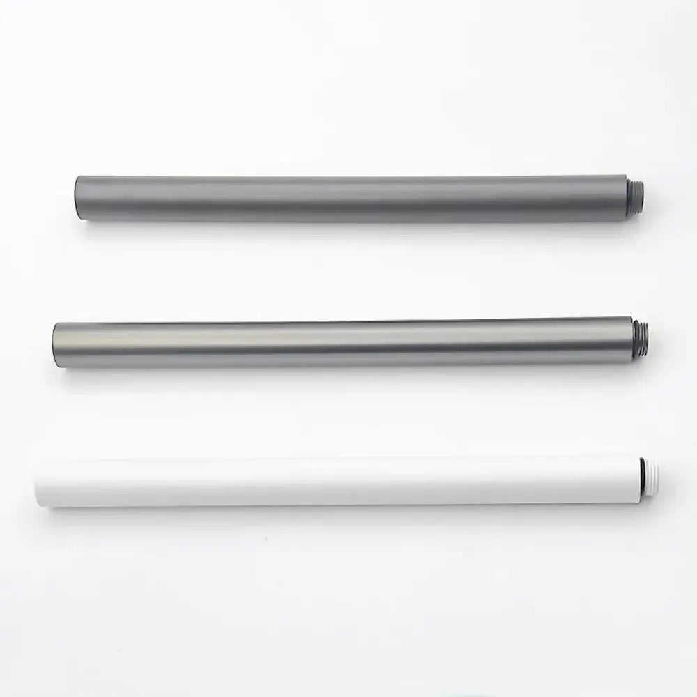 New Stainless Steel Shower Extension Rod Round 30cm Extension Tube Shower Extender Shower Head Rod Bathroom Accessories