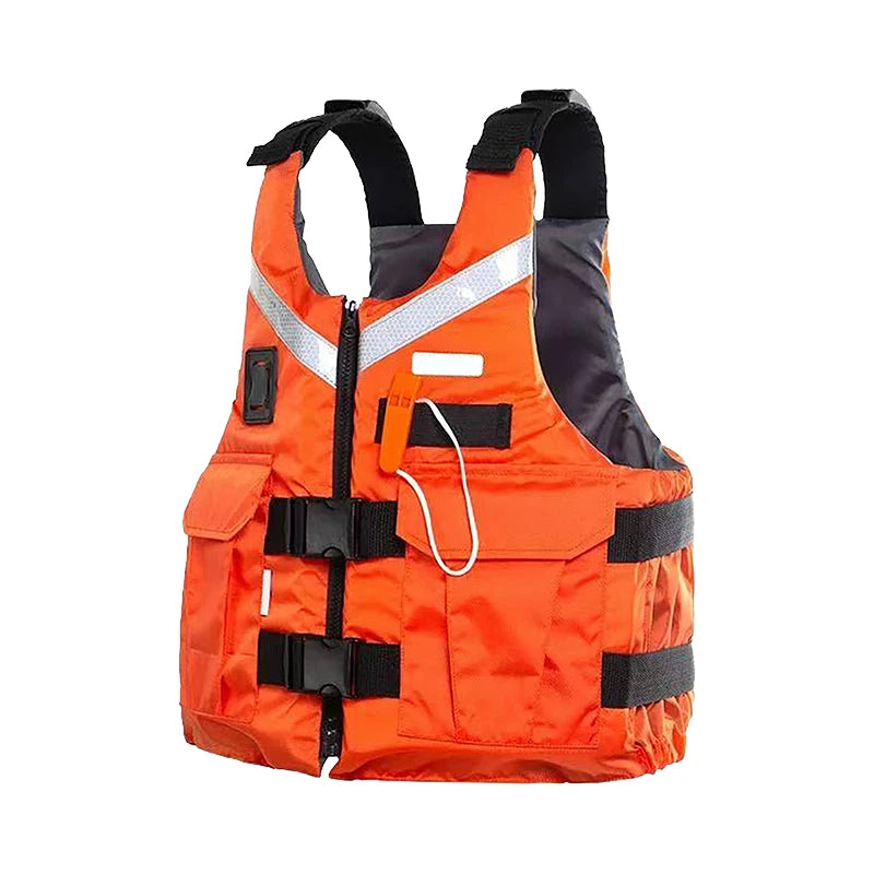 Impact Vest Life Jacket for Adults, Water Sports Life Vests, Surf Lifeguard, Kayaking and Water Sports, Size XXL for 110 kg
