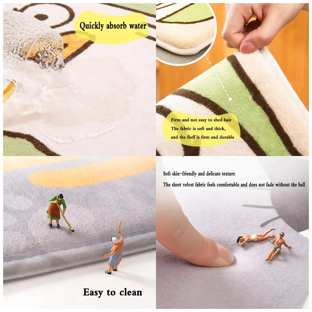 J-JAWS Movie Kitchen Mat Cheaper Anti-slip Modern Living Room Balcony Printed Modern Home Decor