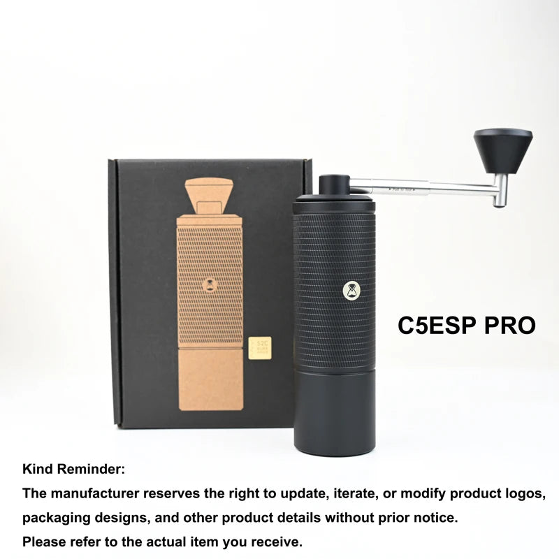 TIMEMORE Chestnut C5ESP PRO Portable Manual Coffee Grinder Foldab Handle Design S2C 42mm Burr Inside Higher Grinding Efficiency