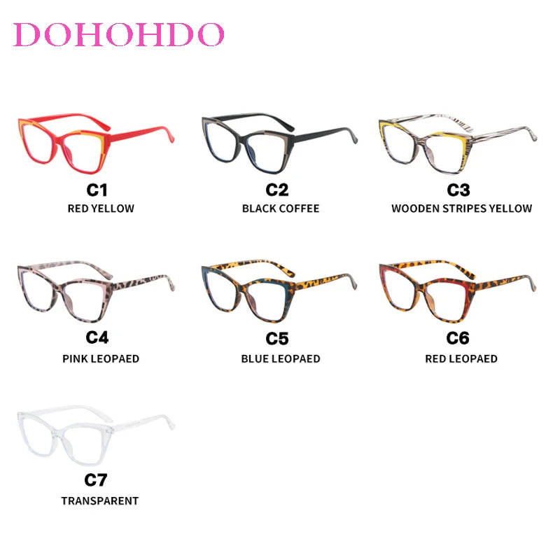 Fashion 2025 Trendy Big Cat Eye Optical Women's Glasses Designer Brand Men Computer Gaming Eye Protection Spectacle Lentes Оч