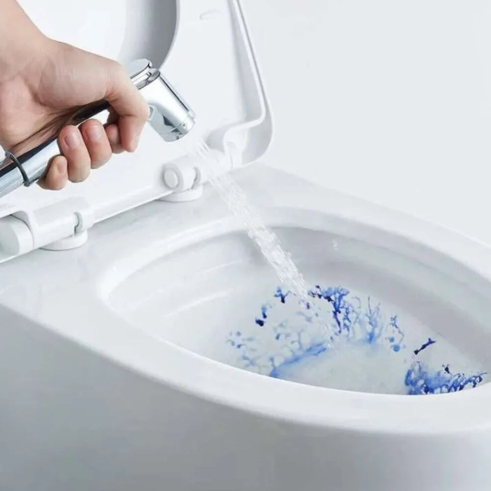 Protable Bidet Toilet Sprayer ABS Handheld Bidet Faucet Spray Home Bathroom Shower Head Self Cleaning Accessories
