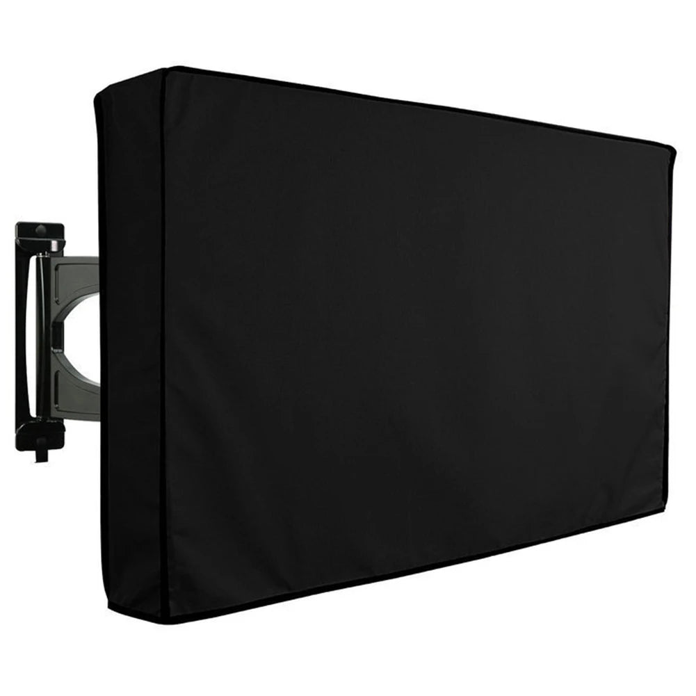 1pc Outdoor TV Cover 22-75Inc 210D Oxford Weatherproof Waterproof TV Screen For Outside TV Enclosure Moving TV Display Protector