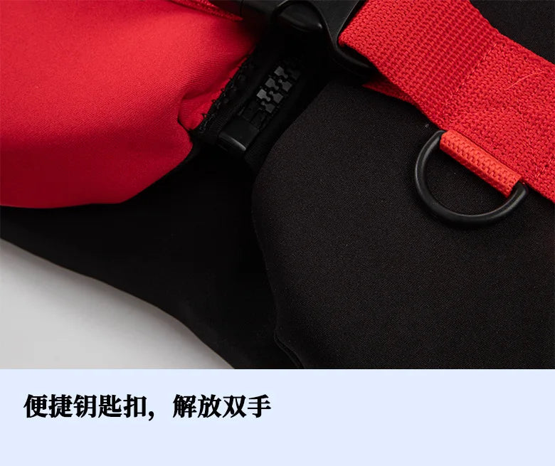 Professional Swimming Life Jacket Large Buoyancy Water Ski Vest Anti-collision Rafting Surfing Various Water Sports for Adults