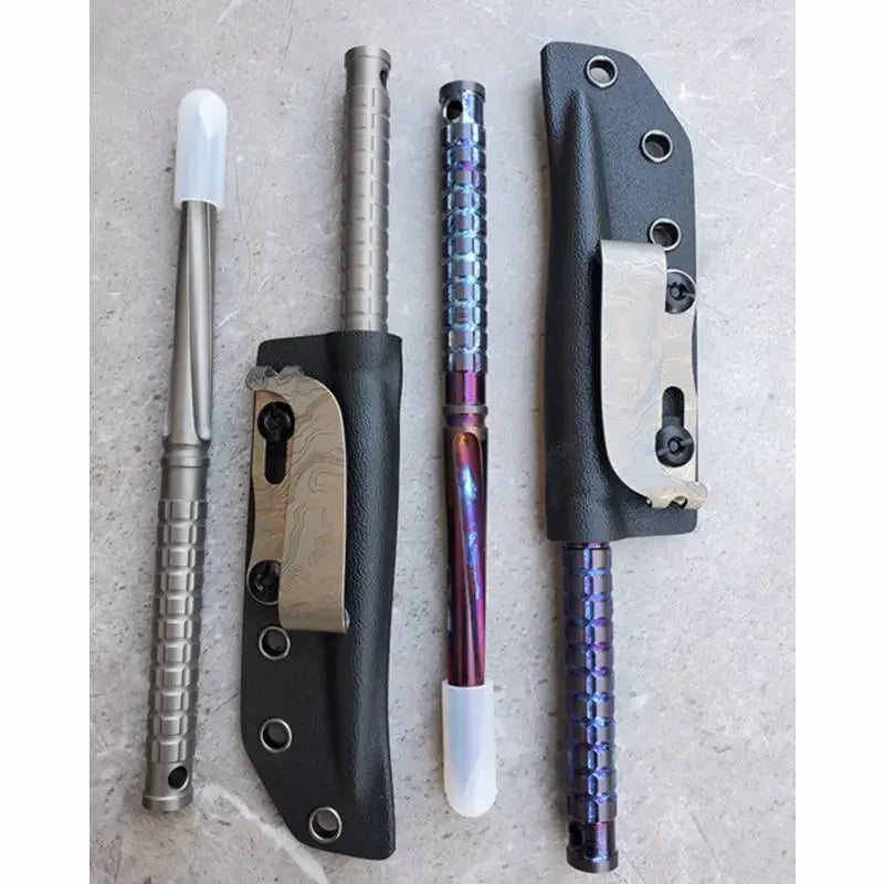 EDC Titanium alloy Crowbar Hand Outdoor Camping Gear EDC Multifunction Portable Tools