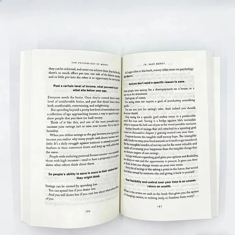 The Psychology of Money— Timeless Lessons on Wealth, Greed, Happiness Finance Books for Adult