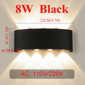 LED Wall Lamps Interior Wall Light IP65 Waterproof Aluminum Indoor Outdoor Lighting Wall Lamp Outside Wall Lights Living Room