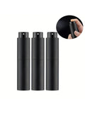 10 ml Travel Perfume Sprayer, Refillable Cologne Container, Empty Dispenser Sprayer for Mini Sprayer Size (Black