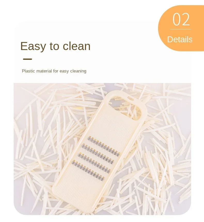 Manual Potatoes Carrots Cucumbers Slicer Stainless Steel Shredder Portable Kitchen Gadgets Kitchen Accessories Kitchen Tool