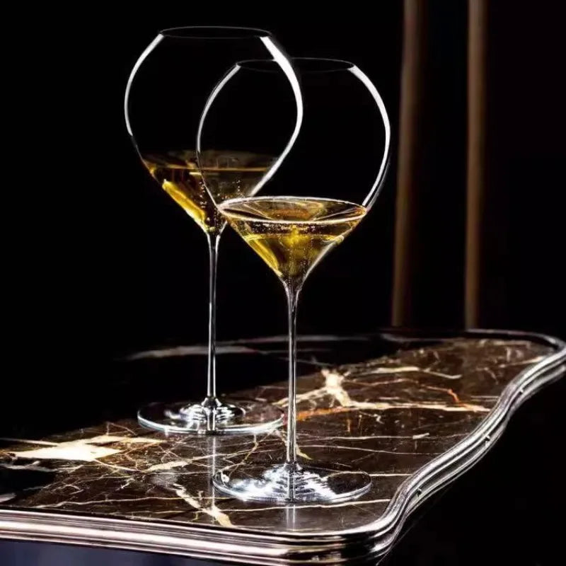 600ml Large Ultra-thin Sheer Red Wine Glasses White Wine Glasses Sparkling Wine Champagne Glasses Bar Barware