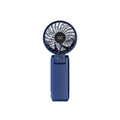Foldable Handheld Fan with Digital Display, USB Rechargeable, Portable Mini Fan, Strong Airflow for Home and Travel